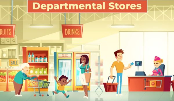 Departments in stores