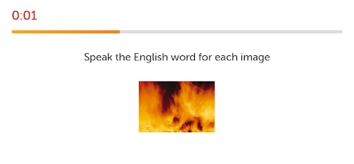 speak english word