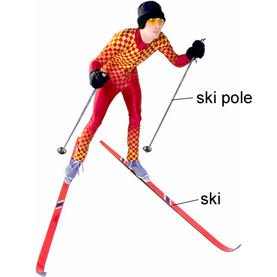 skiing